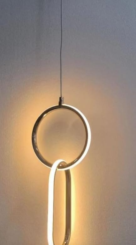 kinis American Spiral Style Led Pendant Lamp for Dinning Table/Led Hanging Light for Bedroom/Led Ceiling Light for Living Room/Led Ceiling Pendant Lamp for Drying Room/Home/Office/Restaurants/Bar etc