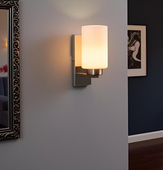 Lyse Decor Wall Lamps for Bedside/Wall Lights Indoor, Wall Lamps for Living Room/Offices/Bathroom and Wall Lights for Home Decoration/Restaurant.Cafe (Pack of 1)