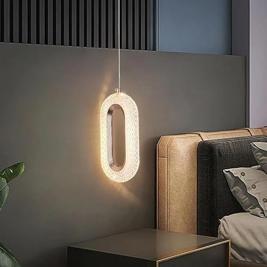 kinis American Spiral Style Led Pendant Lamp for Dinning Table/Led Hanging Light for Bedroom/Led Ceiling Light for Living Room/Led Ceiling Pendant Lamp for Drying Room/Home/Office/Restaurants/Bar etc