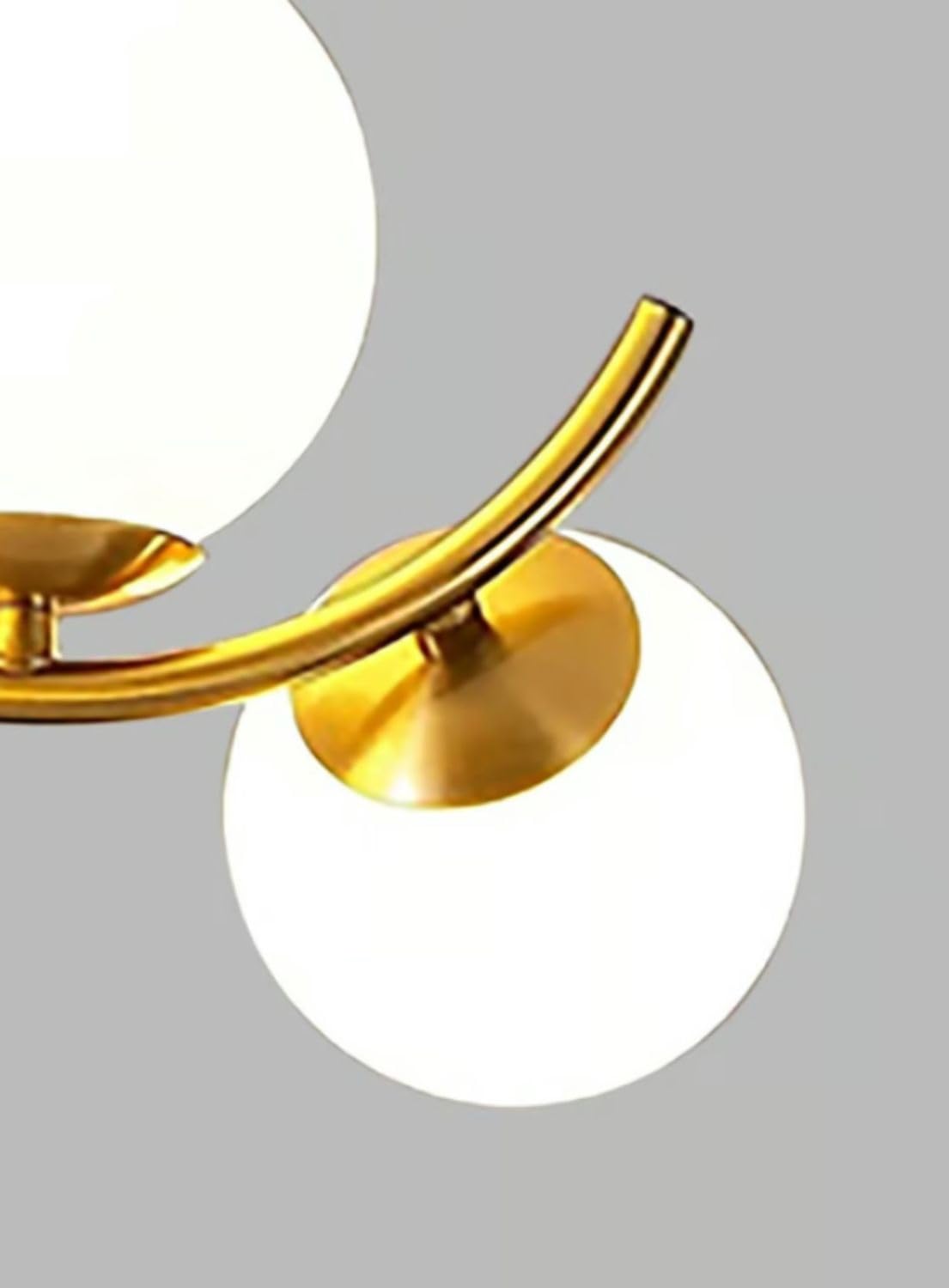 Desidiya® Modern Double 3-Ring LED Pendant Light Lamp - Warm White Hanging Ceiling Pendant Light, Elegant Finish for Home & Living Spaces & Living Room Ceiling Light