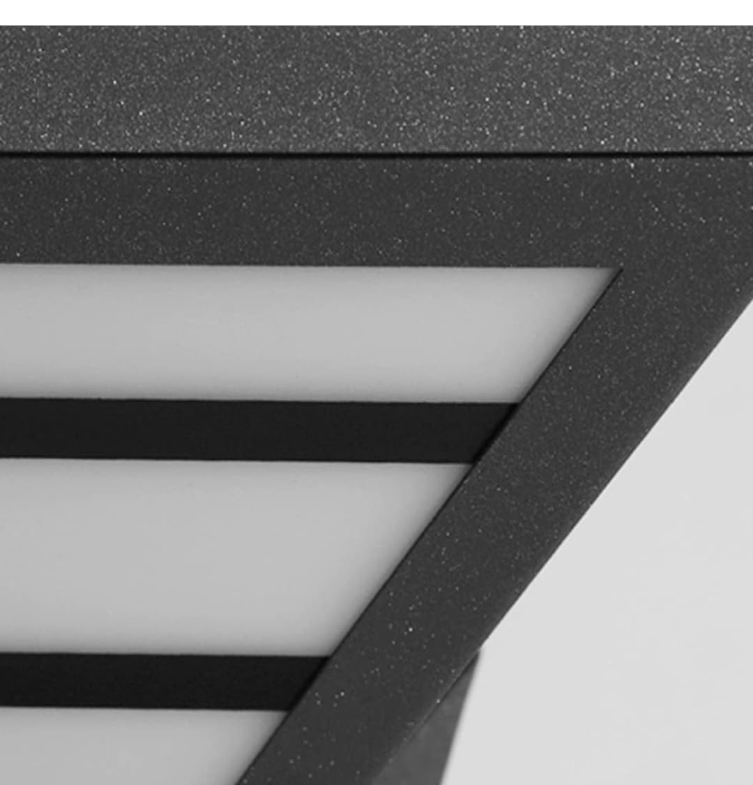 Outdoor Gate Light – Waterproof LED Pillar Lamp in Grey Finish Ideal for Entrance & Boundary (Pack of 2)