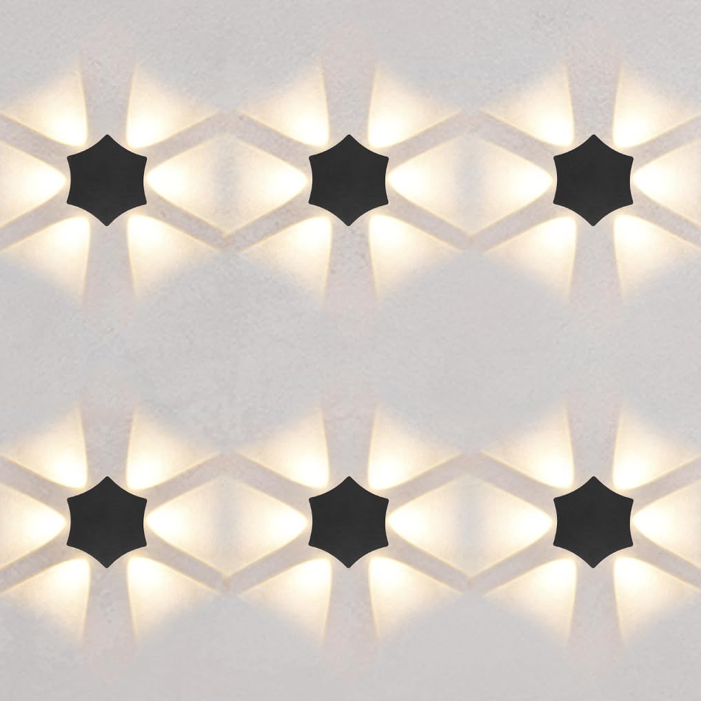 Gesto 10W Waterproof Led Wall Light for Home Decoration – Up Down 2-Way LED Wall Lamp | IP65 Outdoor Fancy Wall Lights for Balcony,Gate,Elevation,Garden,Patio | Decorative Wall Mount Light -Pack of 1