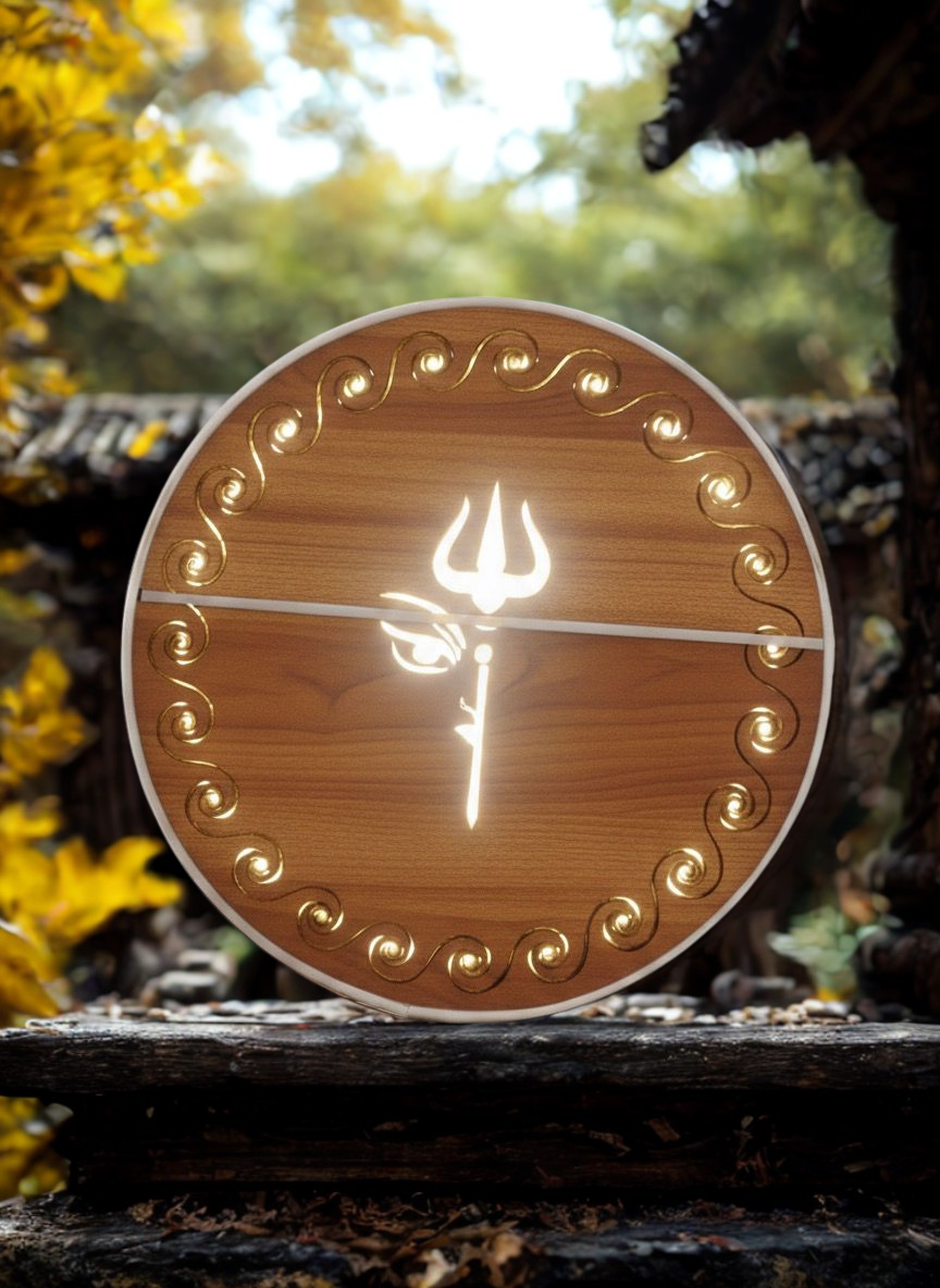 om traditional natural wood led wall lightfor yours home