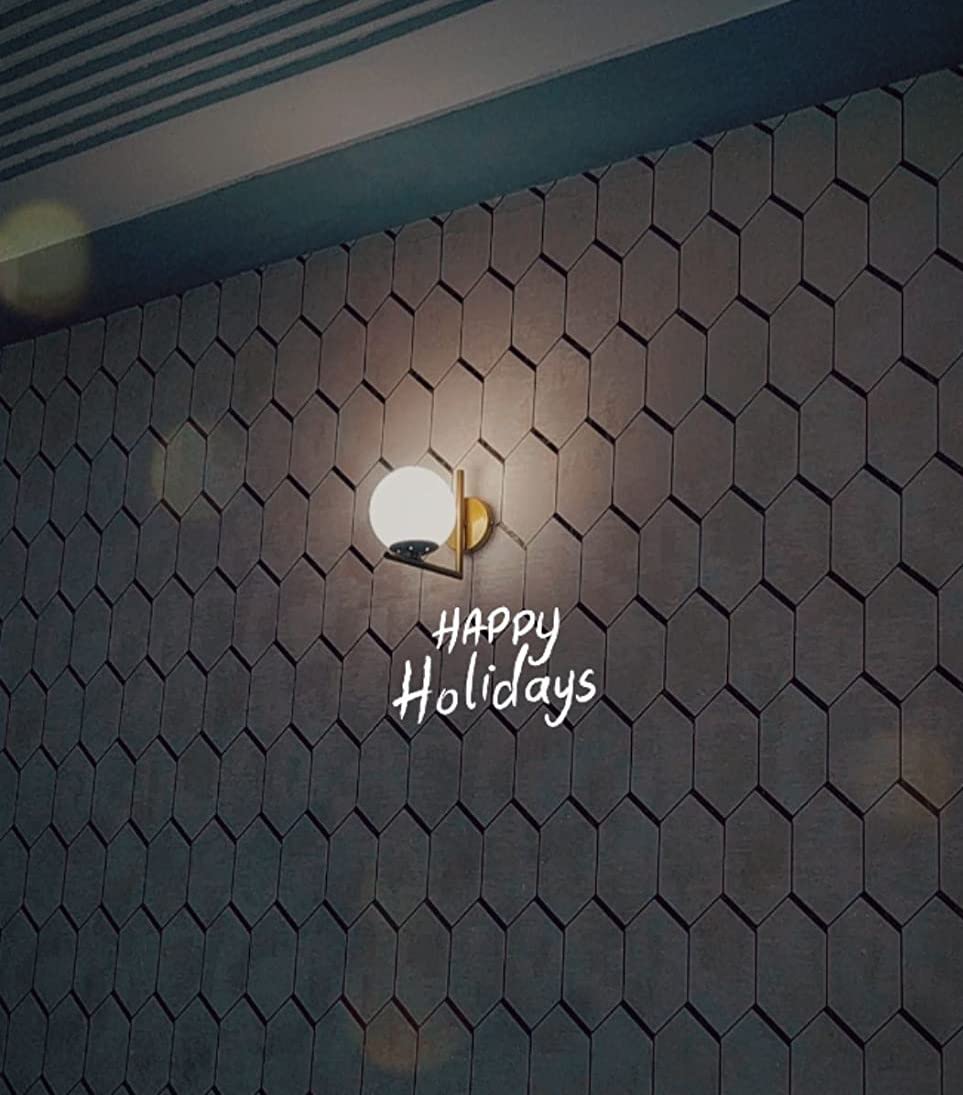 Lyse Decor Wall Lamps for Bedside/Wall Lights Indoor, Wall Lamps for Living Room/Offices/Bathroom and Wall Lights for Home Decoration/Restaurant.Cafe (Pack of 1)