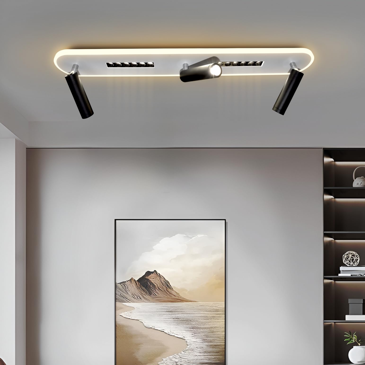 30W  LED Ceiling Light | Modern Decorative | Warm White | Bedroom, Living Room, Dining, Office | Home | 1 Year Warranty