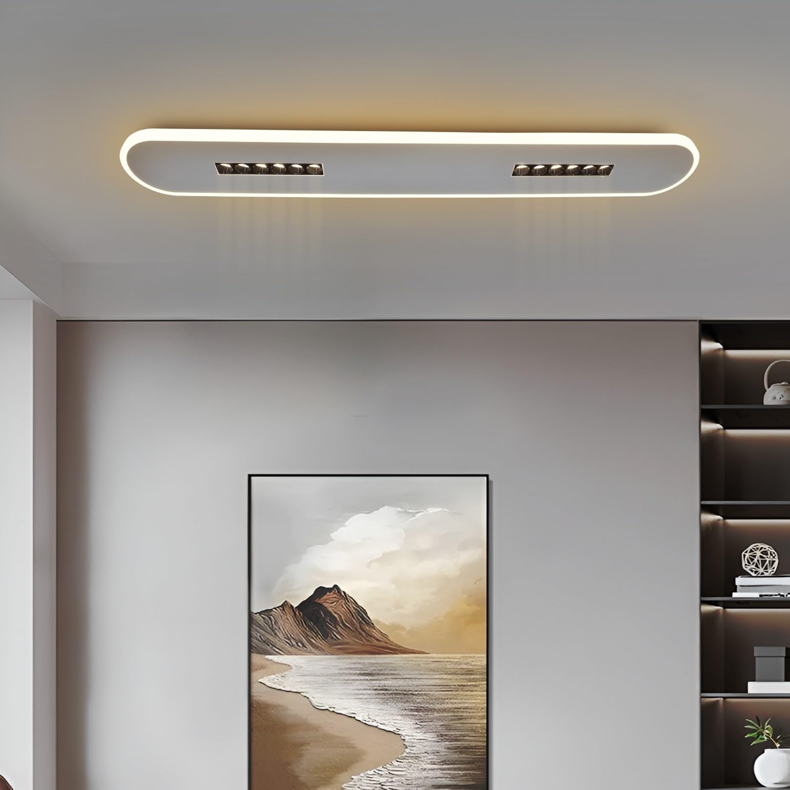 30W  LED Ceiling Light | Modern Decorative | Warm White | Bedroom, Living Room, Dining, Office | Home | 1 Year Warranty