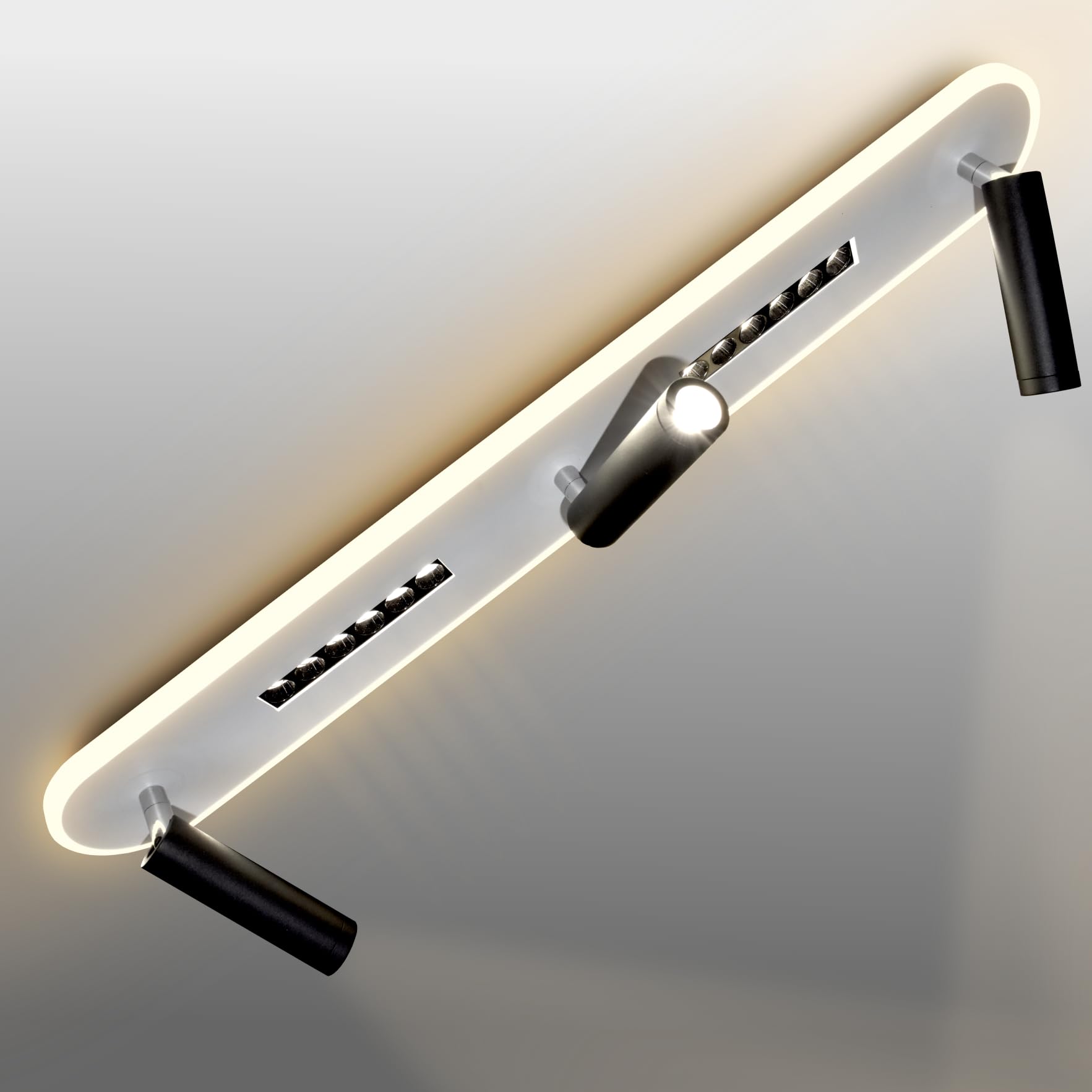 30W  LED Ceiling Light | Modern Decorative | Warm White | Bedroom, Living Room, Dining, Office | Home | 1 Year Warranty