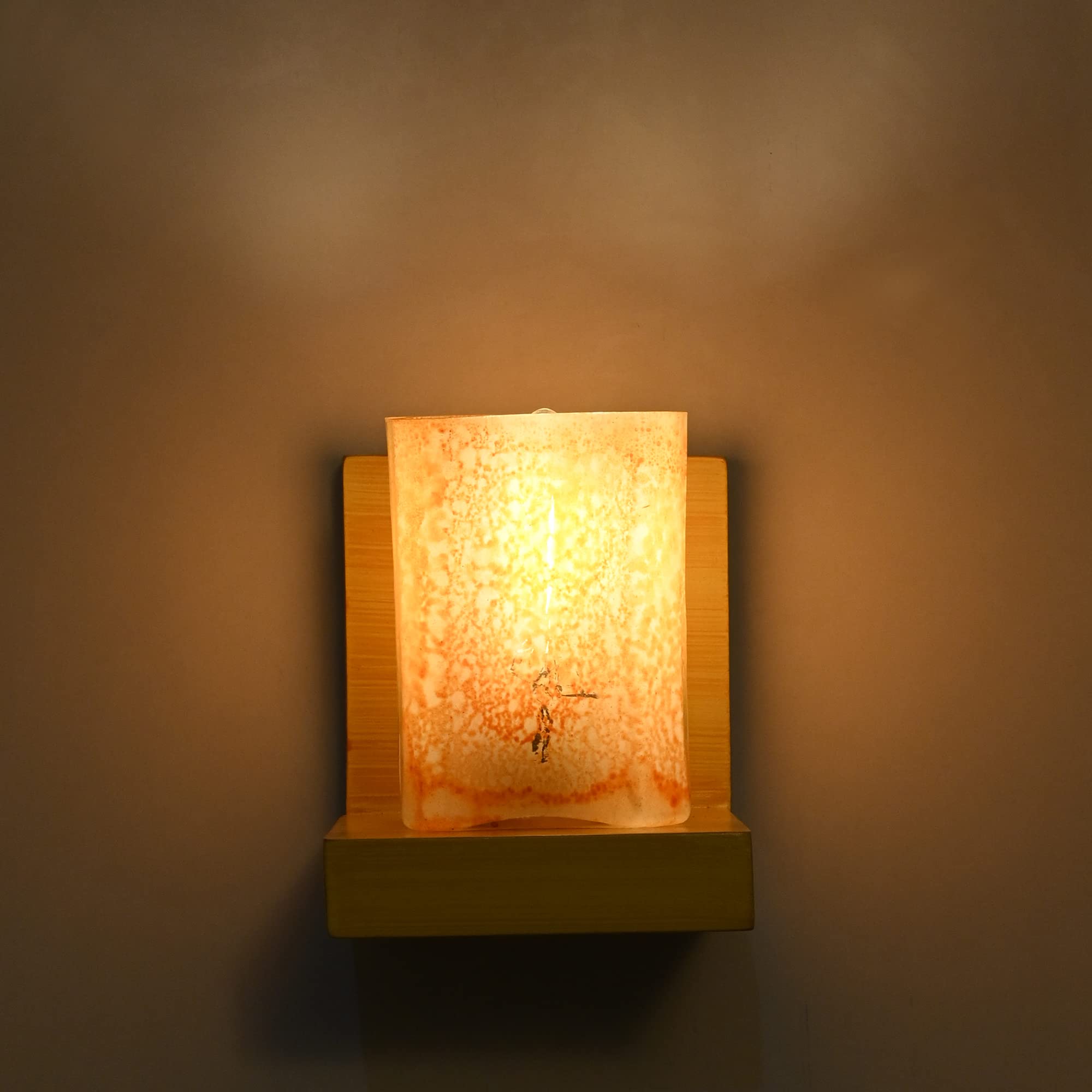 Mahganya Industries Designer Home Decorative Modern Wall lamp for Living Room, Bedside, Bedroom, Decorative Light for Indoor Application Without Bulb (Wood,) (Style 1) (Style1)