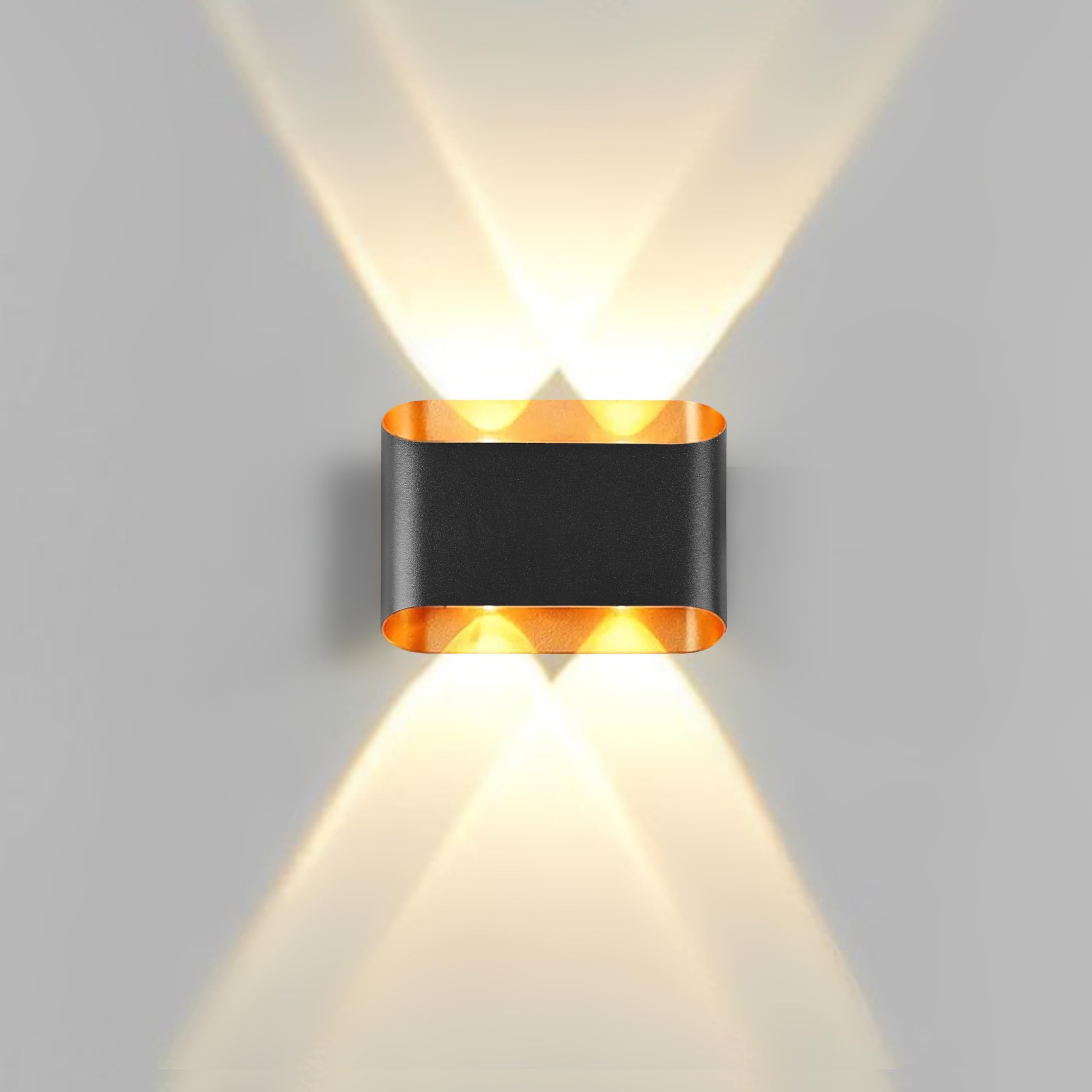 Gesto 10W Waterproof Led Wall Light for Home Decoration – Up Down 2-Way LED Wall Lamp | IP65 Outdoor Fancy Wall Lights for Balcony,Gate,Elevation,Garden,Patio | Decorative Wall Mount Light -Pack of 1