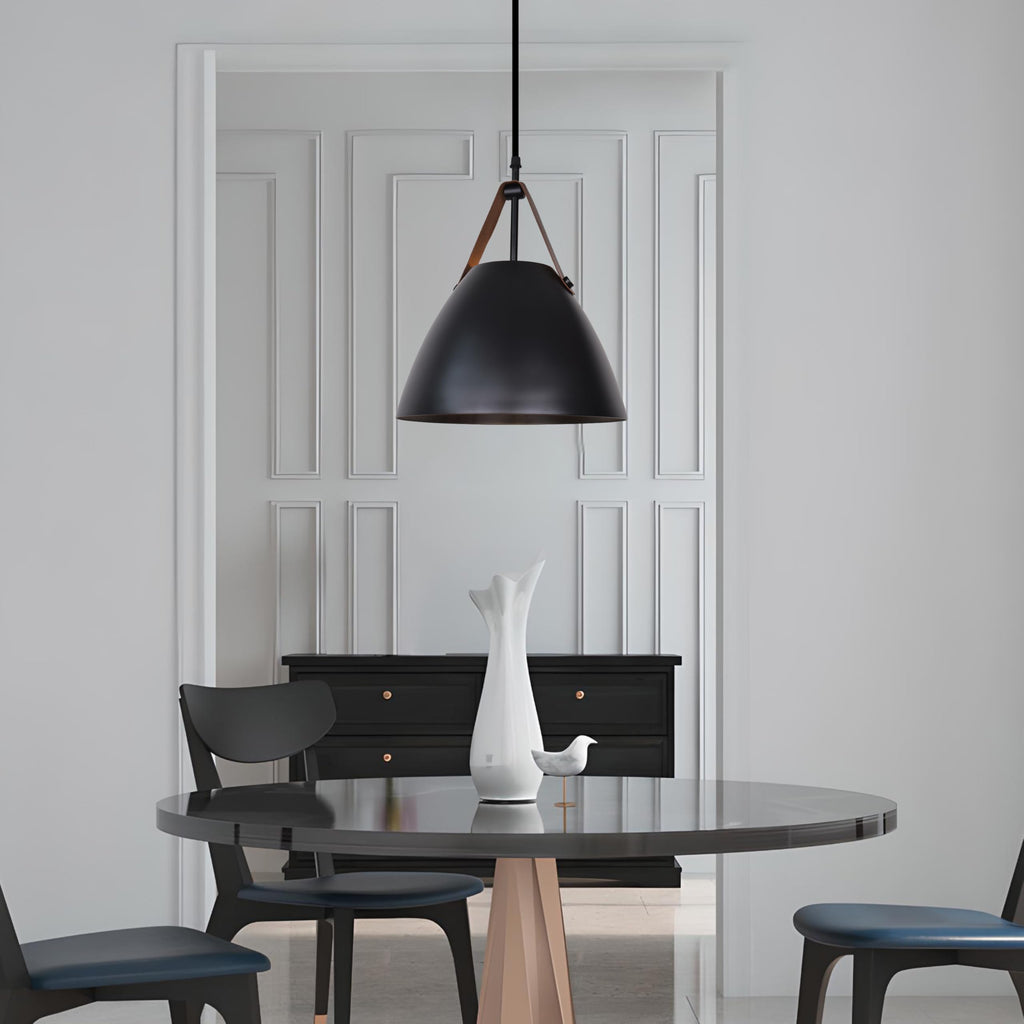 Smartway® - Black Genaro Hanging Ceiling Lamps Pendant Light for Bedroom| Living Room| Restaurants| Dining| Coffee Shop| Home and Office E27 Socket + (Bulb Not Included)