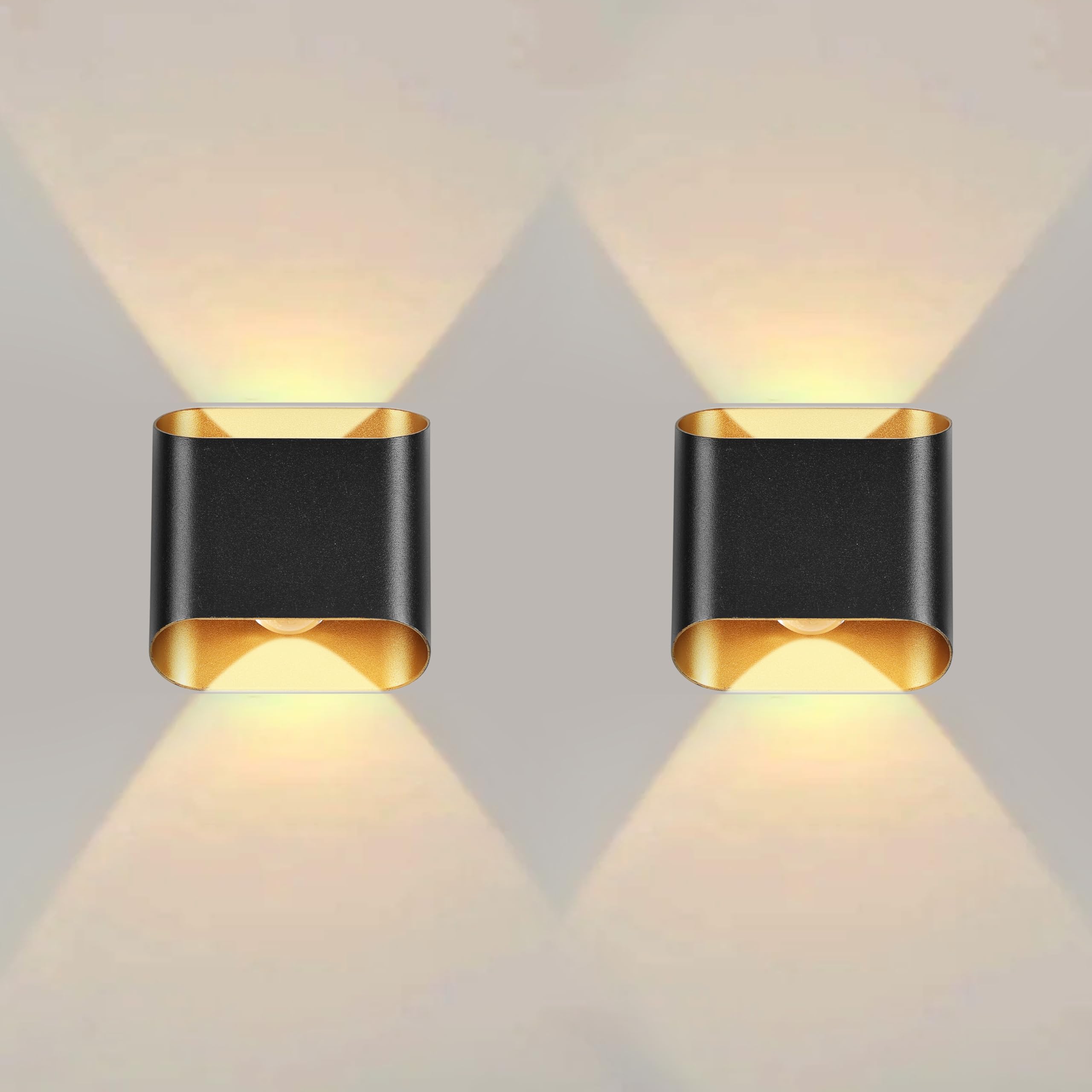 Gesto 10W Waterproof Led Wall Light for Home Decoration – Up Down 2-Way LED Wall Lamp | IP65 Outdoor Fancy Wall Lights for Balcony,Gate,Elevation,Garden,Patio | Decorative Wall Mount Light -Pack of 1