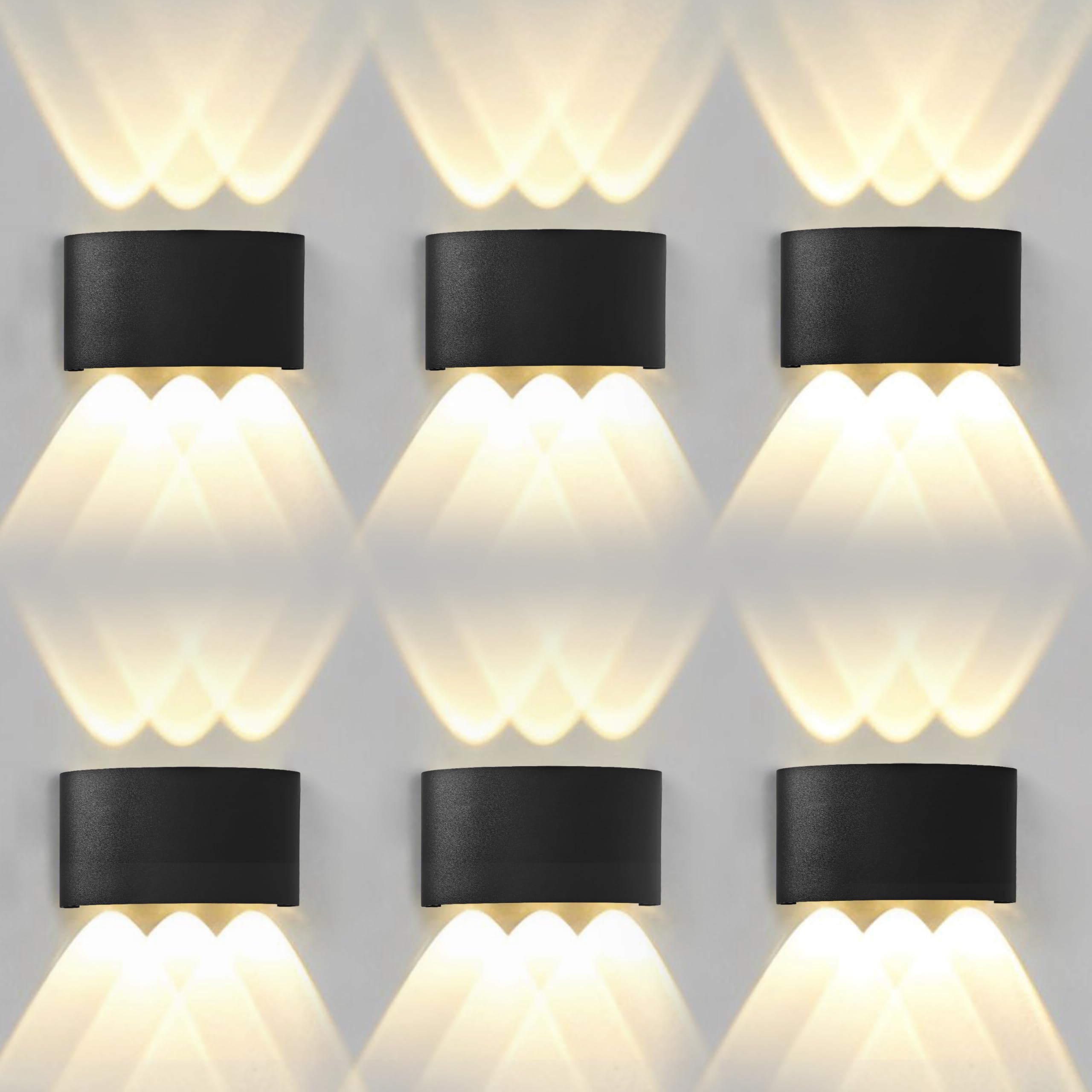 Gesto 10W Waterproof Led Wall Light for Home Decoration – Up Down 2-Way LED Wall Lamp | IP65 Outdoor Fancy Wall Lights for Balcony,Gate,Elevation,Garden,Patio | Decorative Wall Mount Light -Pack of 1