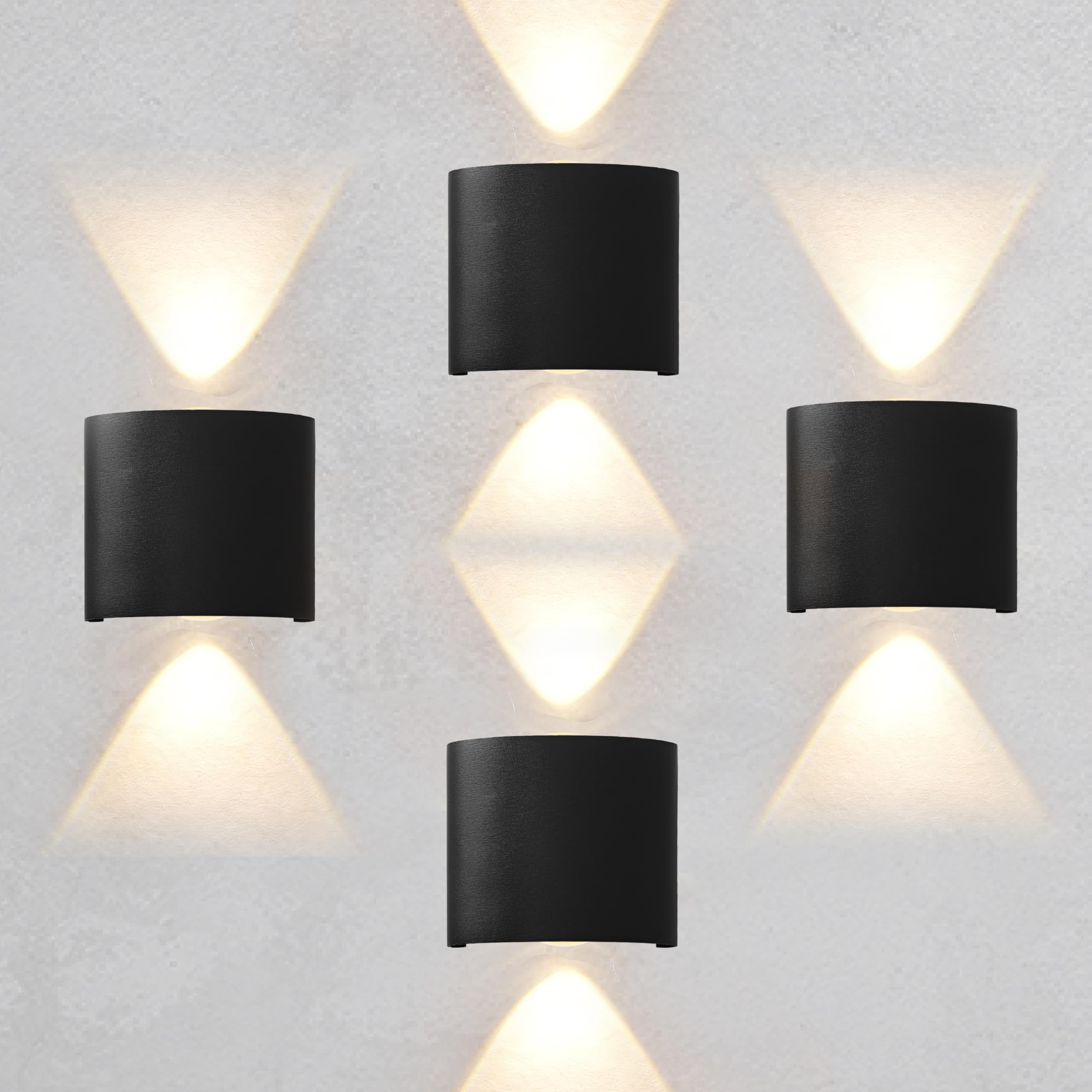 Gesto 10W Waterproof Led Wall Light for Home Decoration – Up Down 2-Way LED Wall Lamp | IP65 Outdoor Fancy Wall Lights for Balcony,Gate,Elevation,Garden,Patio | Decorative Wall Mount Light -Pack of 1