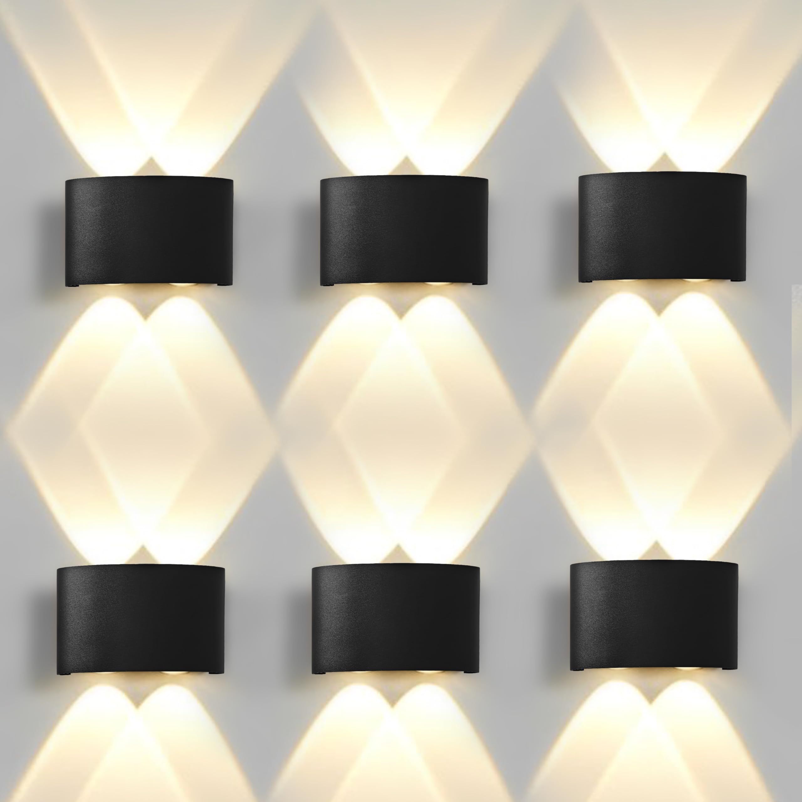 Gesto 10W Waterproof Led Wall Light for Home Decoration – Up Down 2-Way LED Wall Lamp | IP65 Outdoor Fancy Wall Lights for Balcony,Gate,Elevation,Garden,Patio | Decorative Wall Mount Light -Pack of 1