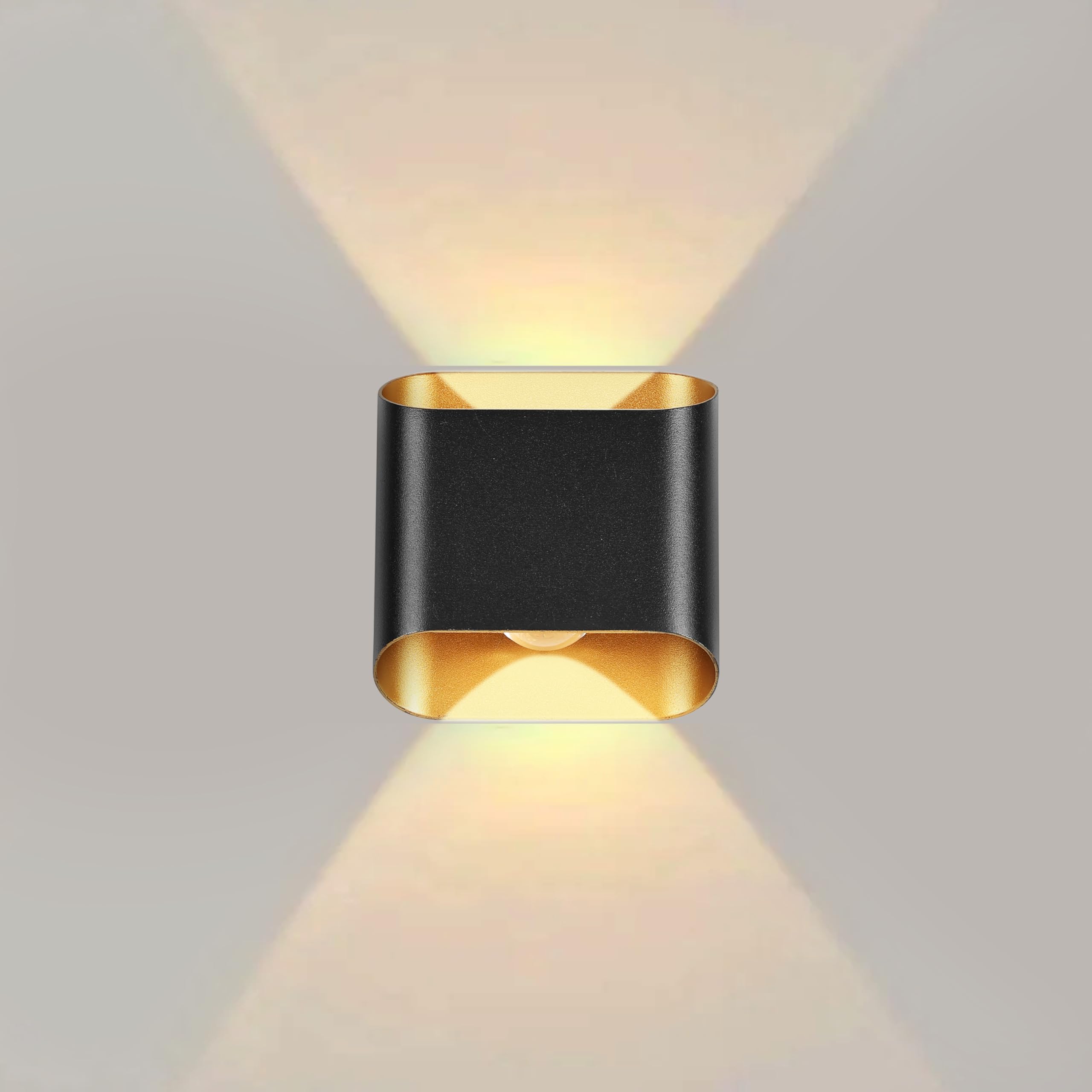 Gesto 10W Waterproof Led Wall Light for Home Decoration – Up Down 2-Way LED Wall Lamp | IP65 Outdoor Fancy Wall Lights for Balcony,Gate,Elevation,Garden,Patio | Decorative Wall Mount Light -Pack of 1