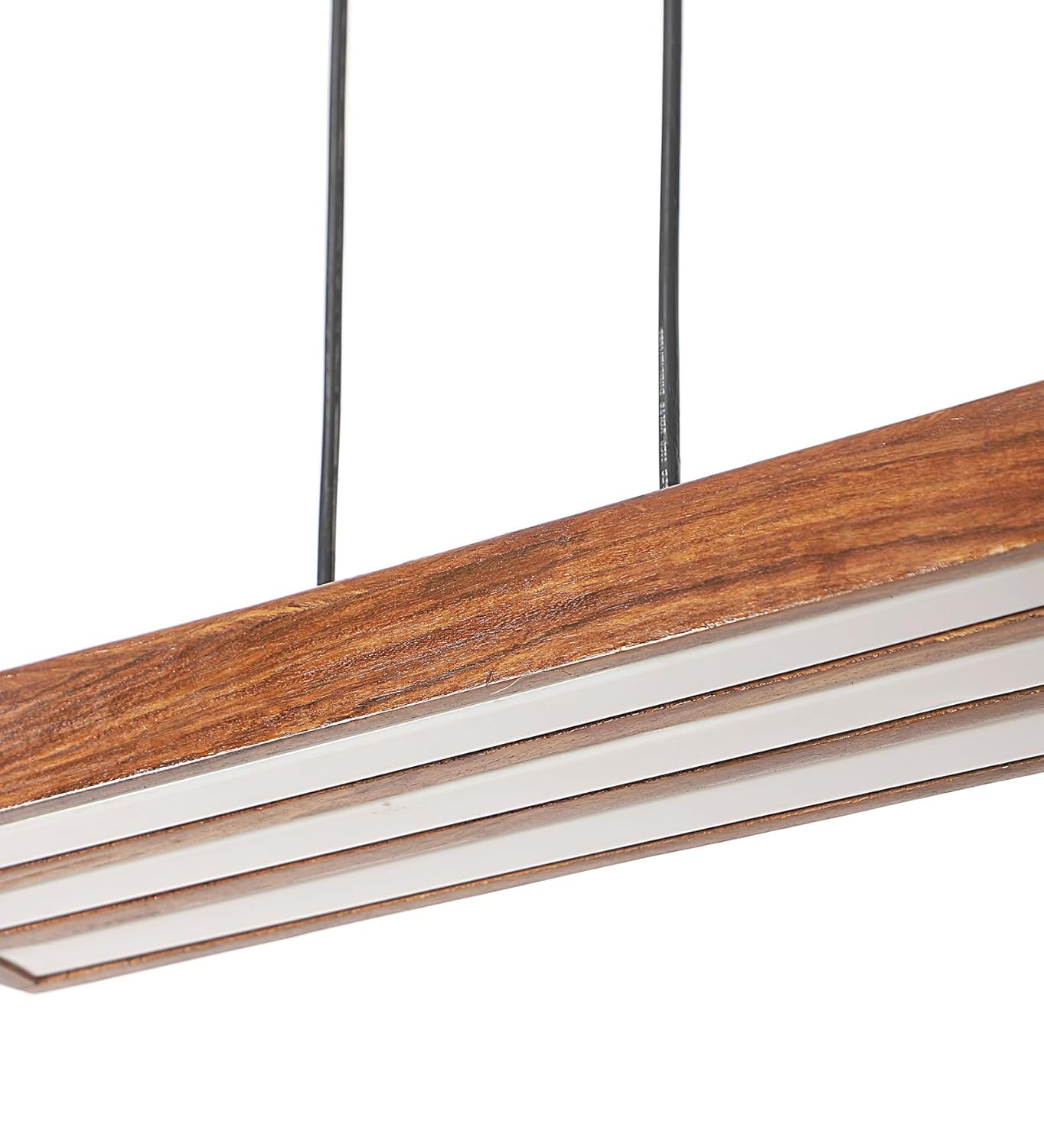 Green House Handmade Sheesham Wood Hanging Pendant Ceiling Light | 27W Warm White LED | Luxurious Home Decor | Bedroom, Living Room, Dining Room, Kitchen, Hallway