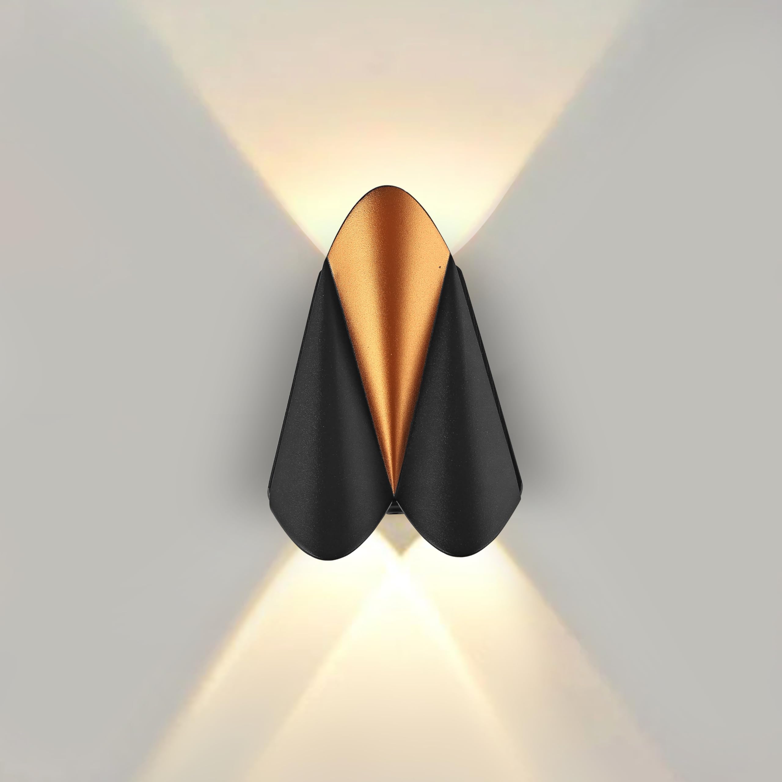 Gesto 10W Waterproof Led Wall Light for Home Decoration – Up Down 2-Way LED Wall Lamp | IP65 Outdoor Fancy Wall Lights for Balcony,Gate,Elevation,Garden,Patio | Decorative Wall Mount Light -Pack of 1