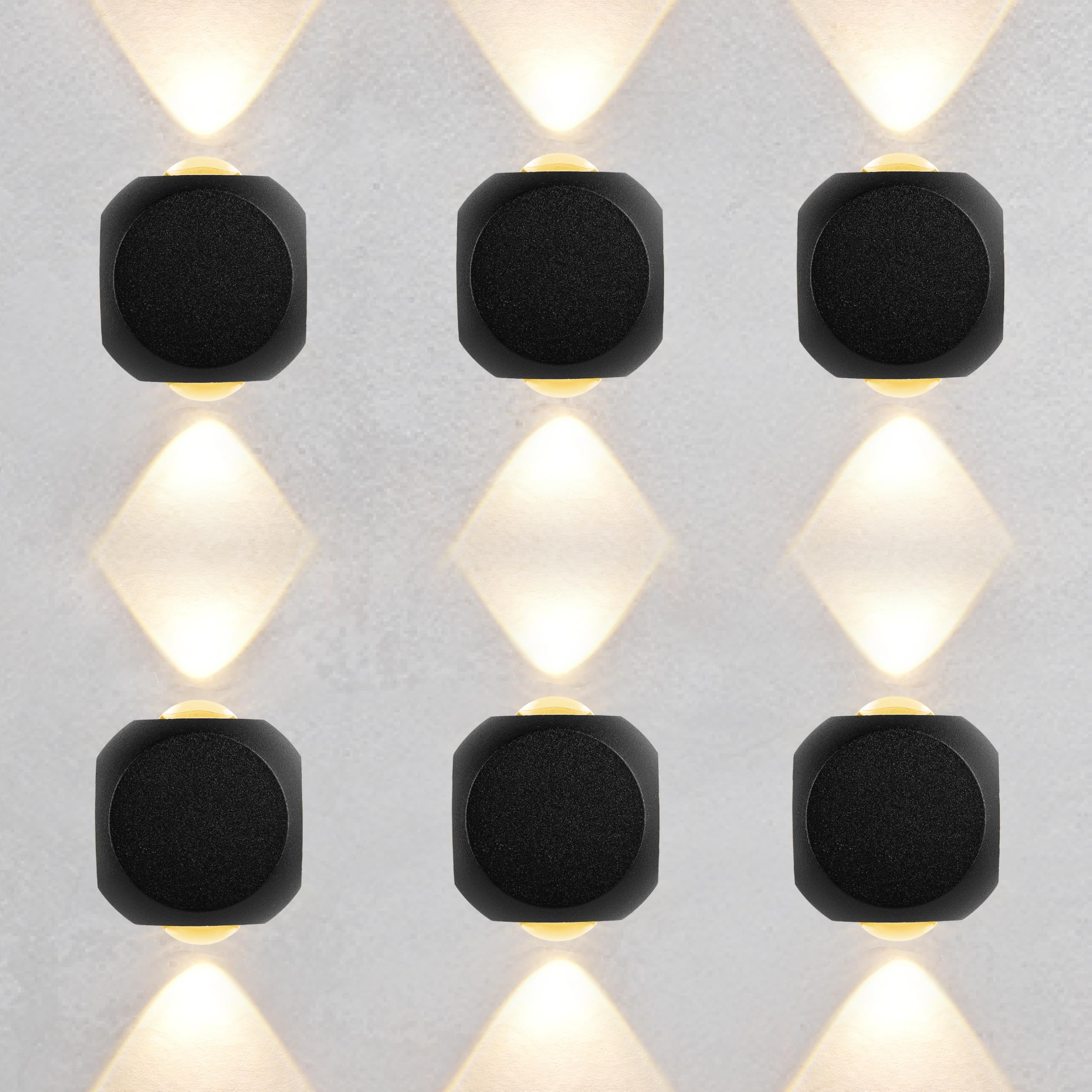 Gesto 10W Waterproof Led Wall Light for Home Decoration – Up Down 2-Way LED Wall Lamp | IP65 Outdoor Fancy Wall Lights for Balcony,Gate,Elevation,Garden,Patio | Decorative Wall Mount Light -Pack of 1