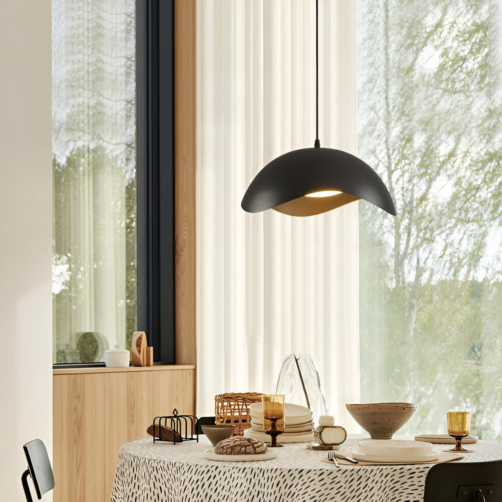 Smartway® - Black Genaro Hanging Ceiling Lamps Pendant Light for Bedroom| Living Room| Restaurants| Dining| Coffee Shop| Home and Office E27 Socket + (Bulb Not Included)