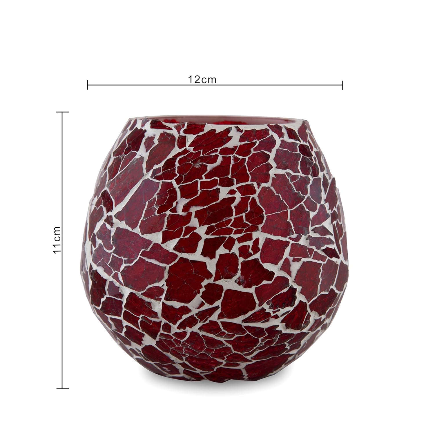 Homesake® Wall Candle Sconce Set of 2 Wrought Iron Candle Holder Hanging Wall Mounted Candle Sconces for Living Room Home Decor, Black with Glass and Free T-Light Candles (Eye Yellow Gold)