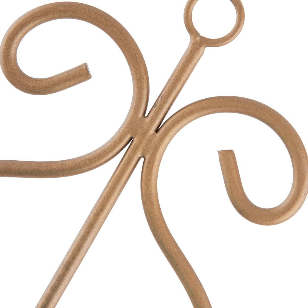 Homesake® Wall Candle Sconce Set of 2 Wrought Iron Candle Holder Hanging Wall Mounted Candle Sconces for Living Room Home Decor, Black with Glass and Free T-Light Candles (Eye Yellow Gold)