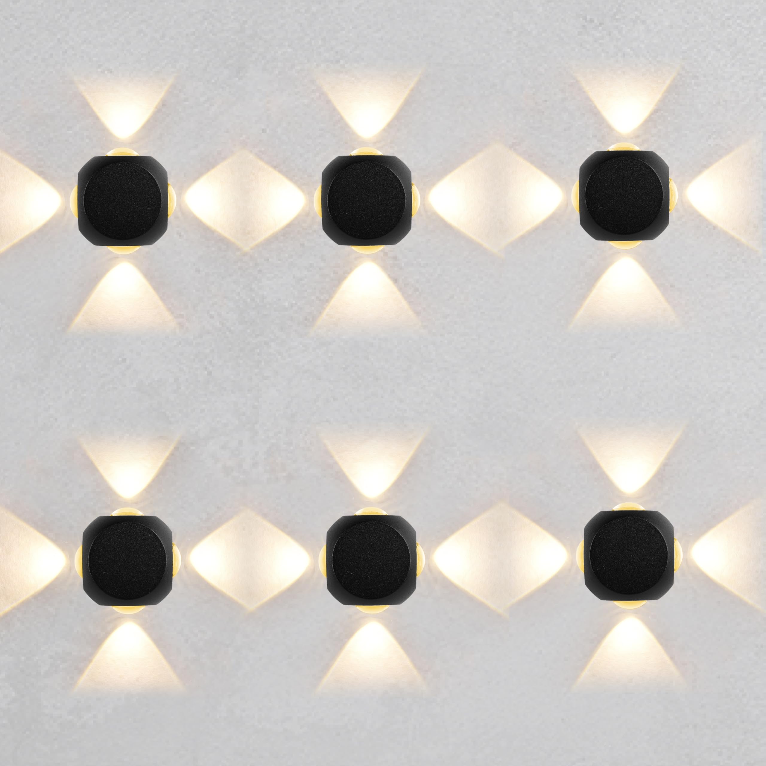 Gesto 10W Waterproof Led Wall Light for Home Decoration – Up Down 2-Way LED Wall Lamp | IP65 Outdoor Fancy Wall Lights for Balcony,Gate,Elevation,Garden,Patio | Decorative Wall Mount Light -Pack of 1