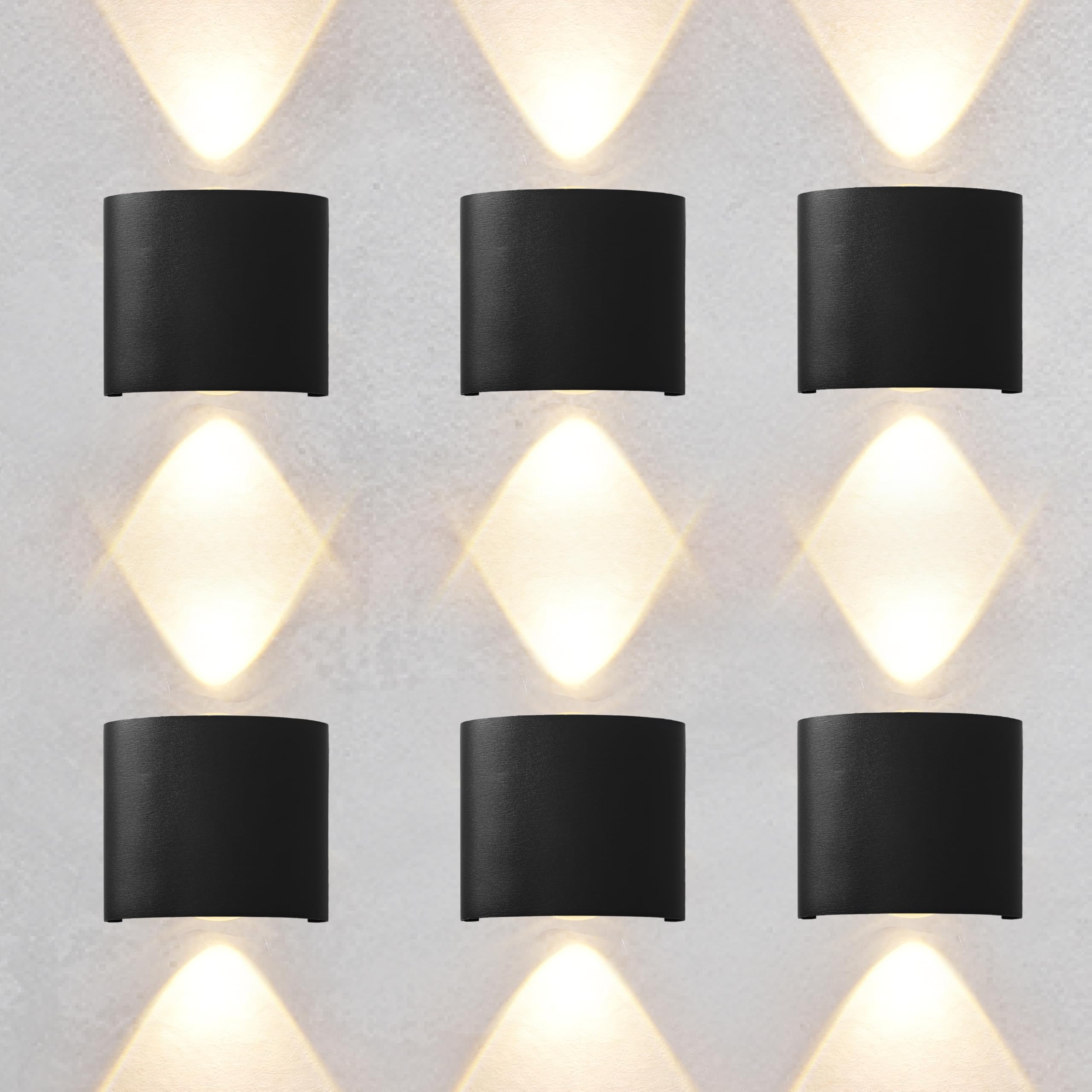 Gesto 10W Waterproof Led Wall Light for Home Decoration – Up Down 2-Way LED Wall Lamp | IP65 Outdoor Fancy Wall Lights for Balcony,Gate,Elevation,Garden,Patio | Decorative Wall Mount Light -Pack of 1