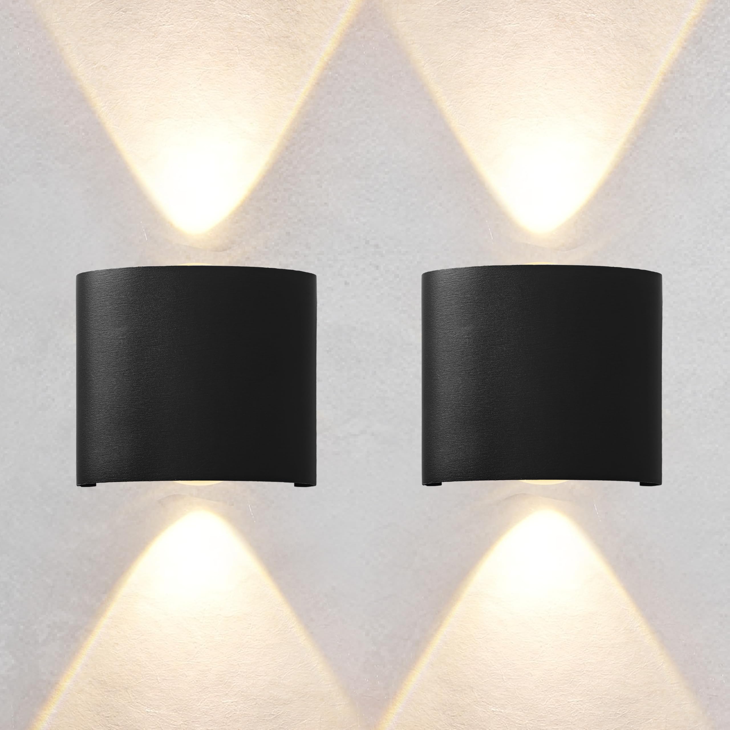 Gesto 10W Waterproof Led Wall Light for Home Decoration – Up Down 2-Way LED Wall Lamp | IP65 Outdoor Fancy Wall Lights for Balcony,Gate,Elevation,Garden,Patio | Decorative Wall Mount Light -Pack of 1