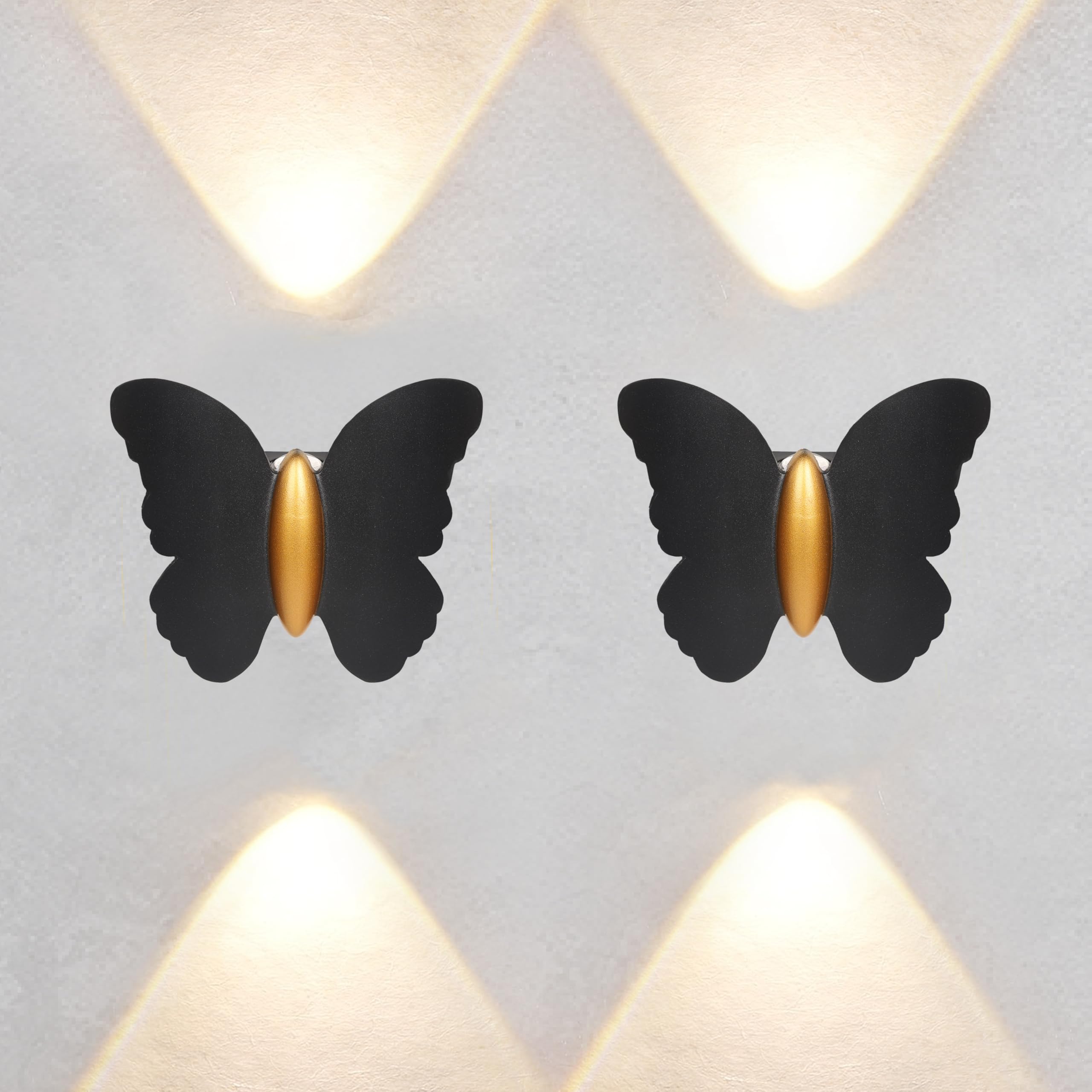 Gesto 10W Waterproof Led Wall Light for Home Decoration – Up Down 2-Way LED Wall Lamp | IP65 Outdoor Fancy Wall Lights for Balcony,Gate,Elevation,Garden,Patio | Decorative Wall Mount Light -Pack of 1