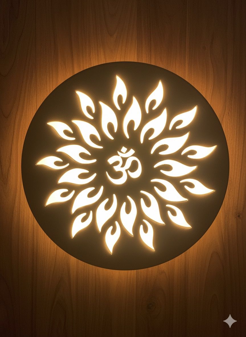 New modern Home decor wooden led wall light